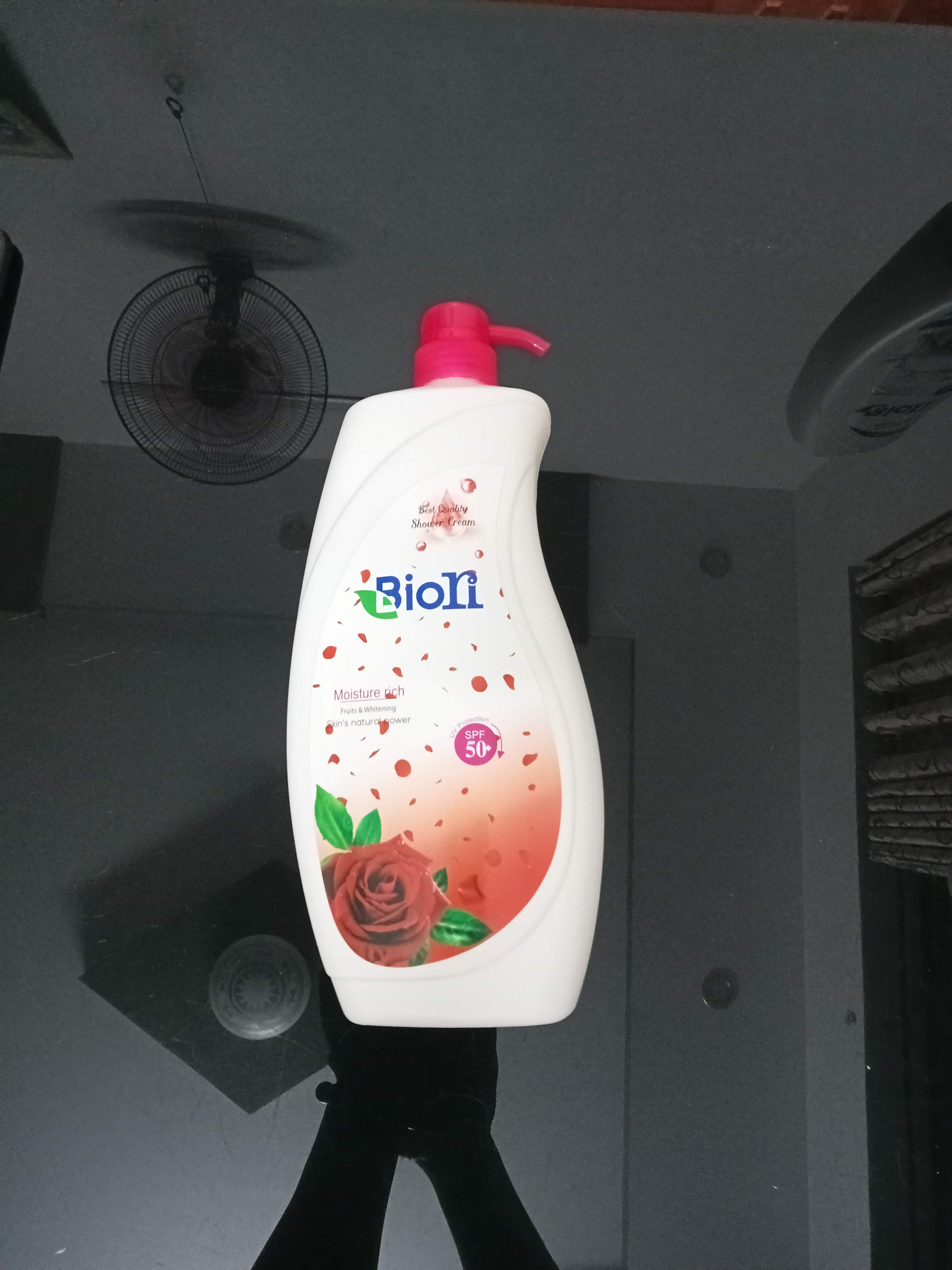 combo sữa tắm trắng da biori 1200ml ( hoa hồng )