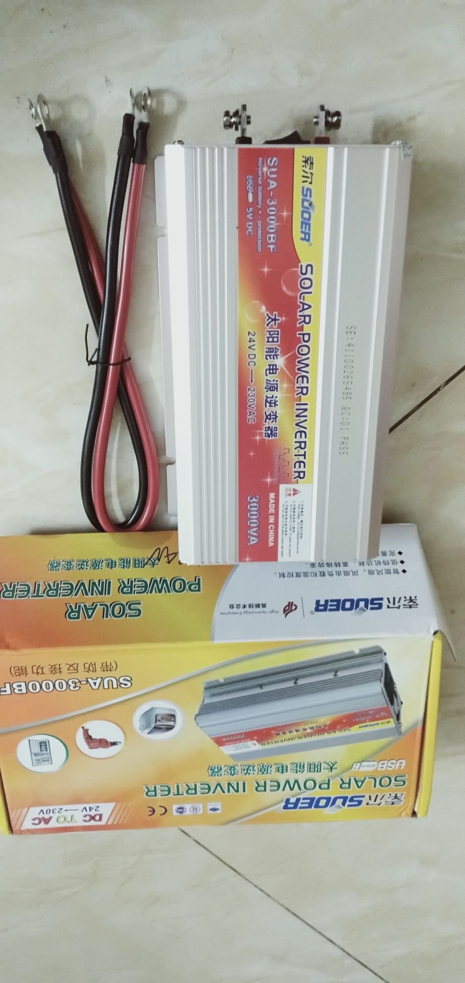 bộ đổi điện 24v lên 220v 3000w