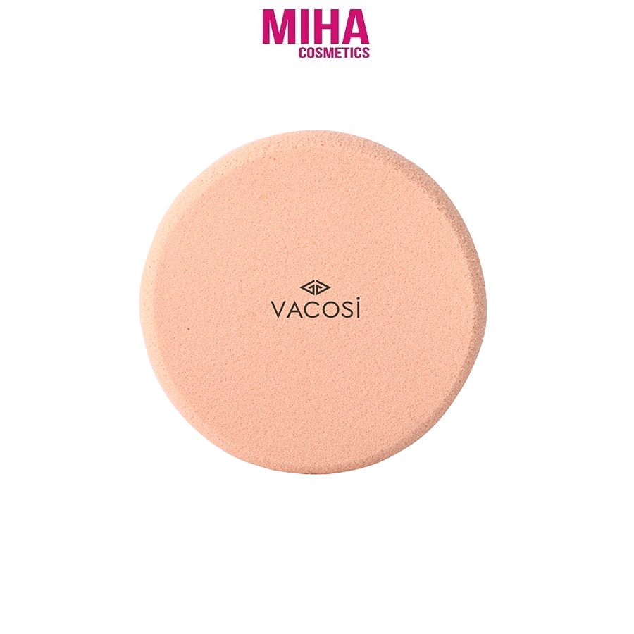 Bông phấn ướt tròn lớn bp05 vacosi hàn quốc