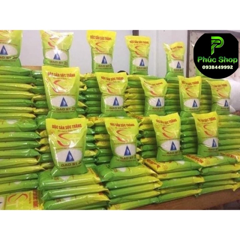 Gạo ST25 (Bao 5 ký Gạo Thơm Cao Cấp )