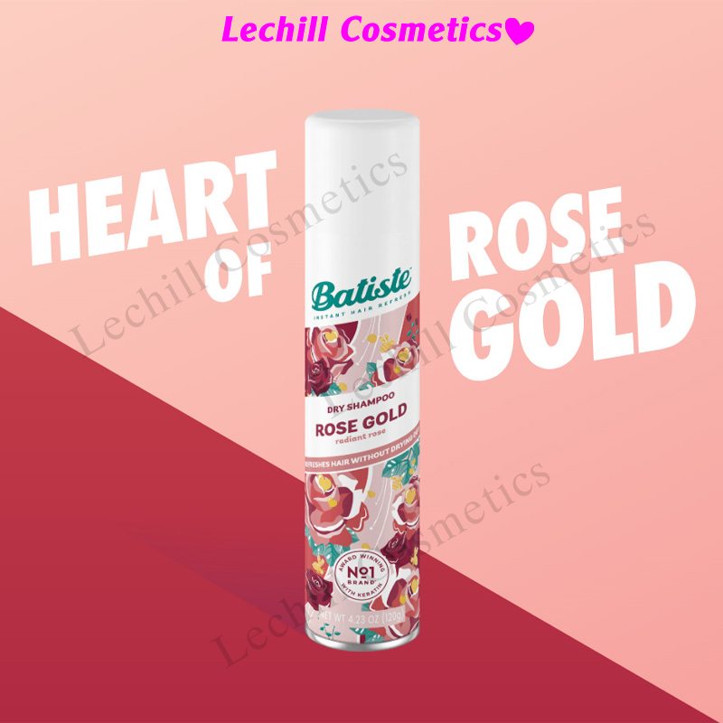Dầu Gội Khô Batiste Dry Shampoo 200ml-[Original,Cherry,Bush,Fresh,Beautiful brunette,Divine dark,Oriental,Tropical]