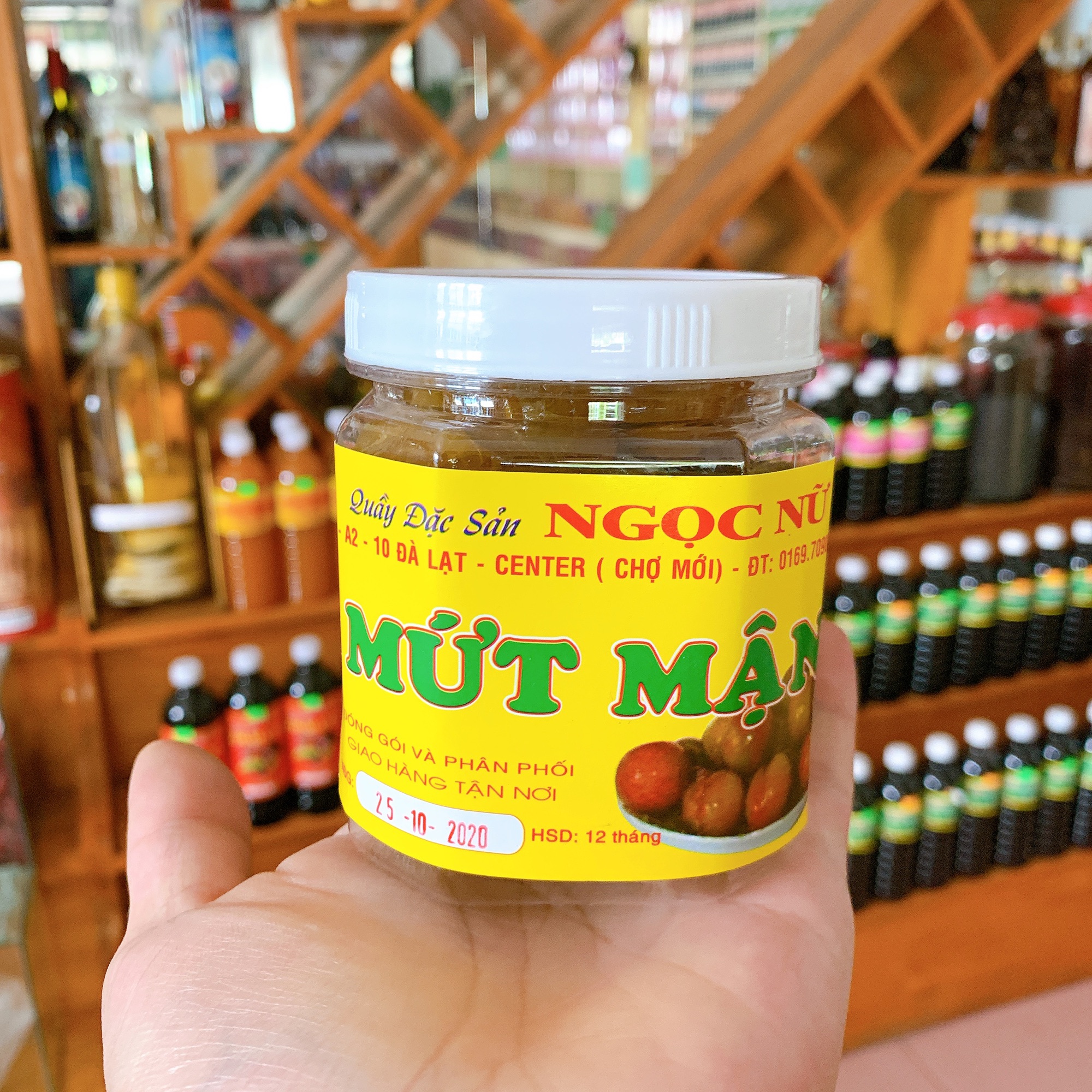 Mứt mận DLFresh đặc sản Đà Lạt 250g