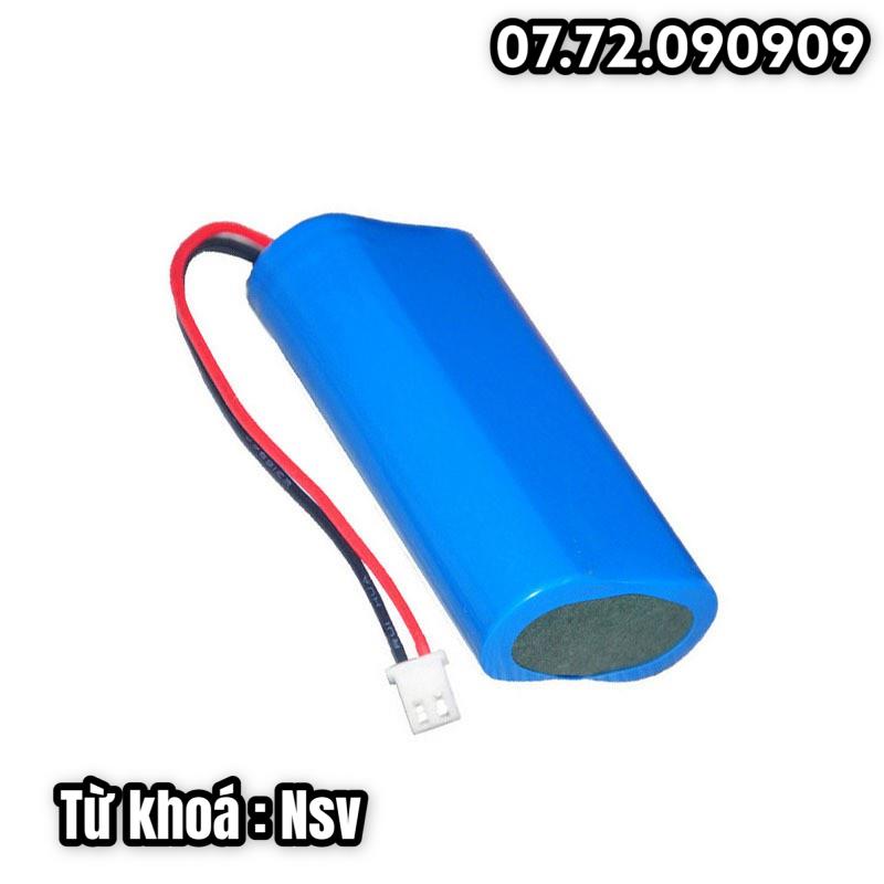 Nsv Pin sạc cho loa trợ giảng, loa bẫy chim điện áp 7,4V, dung lượng 2500mAh
