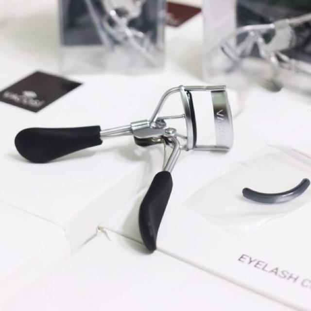 Kẹp Mi Bấm Vacosi Modern Lash Curler Cán Đen - Tím