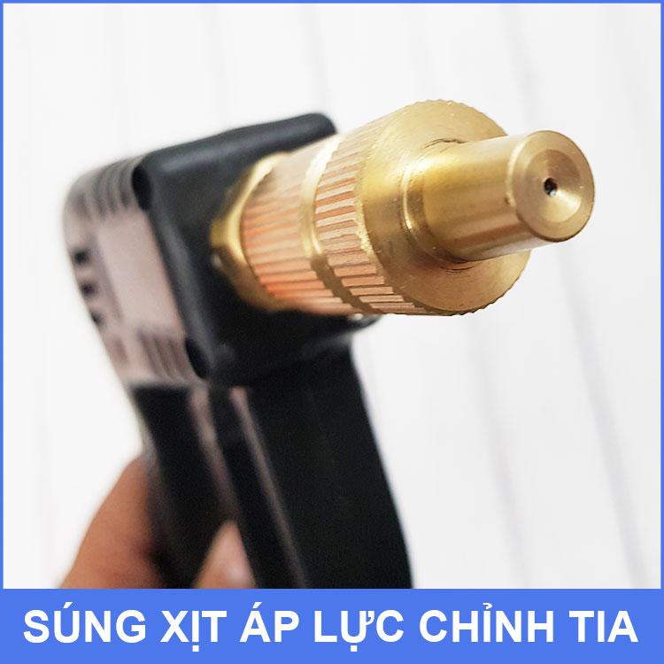 Vòi xịt rửa áp lực chỉnh tia