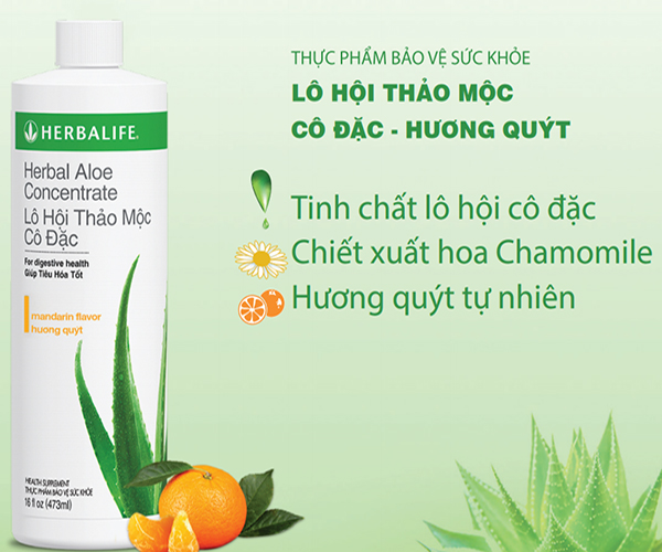Lô hội thảo mộc cô đặc vị quýt Herba