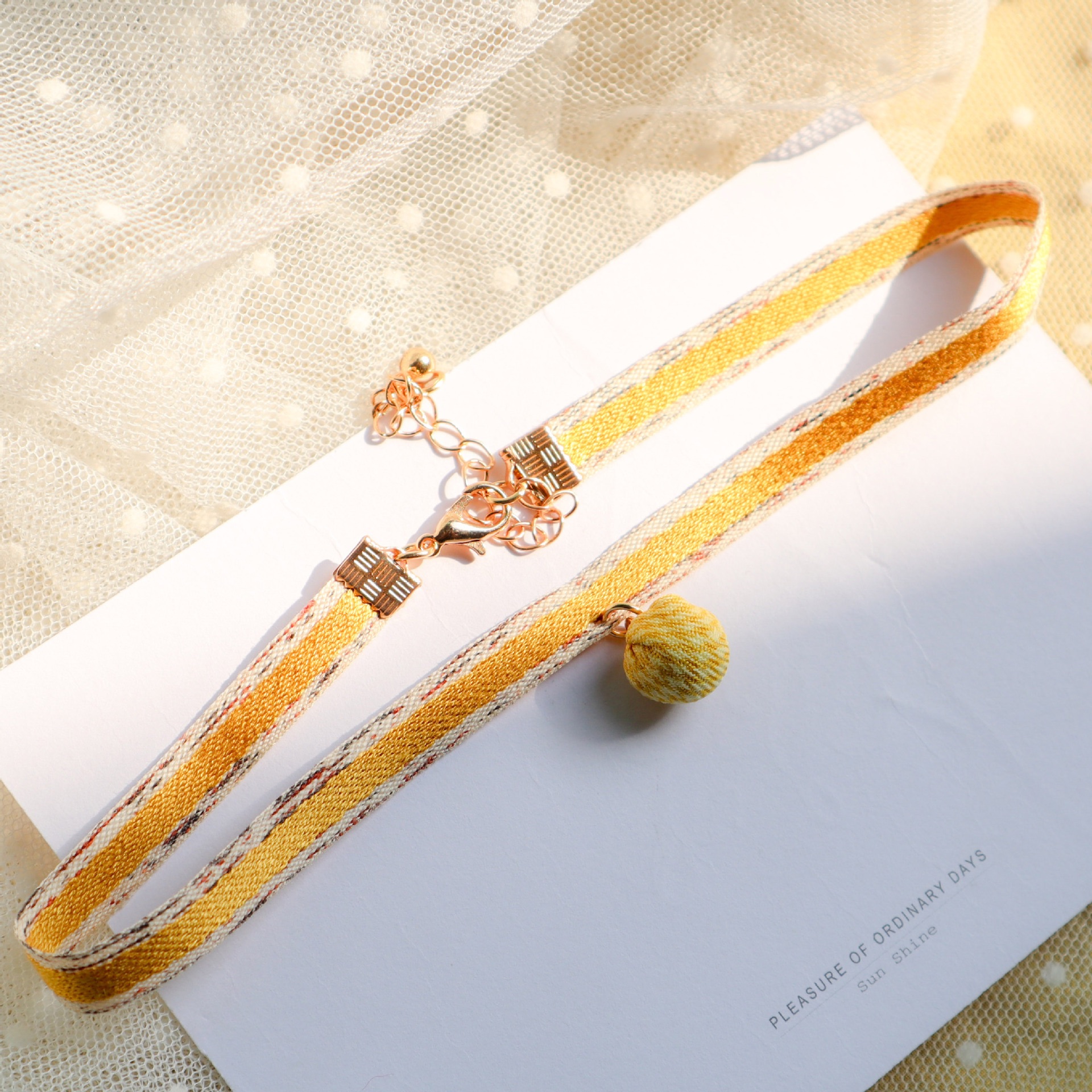 Set 3 choker vàng siêu đẹp siêu dễ thương