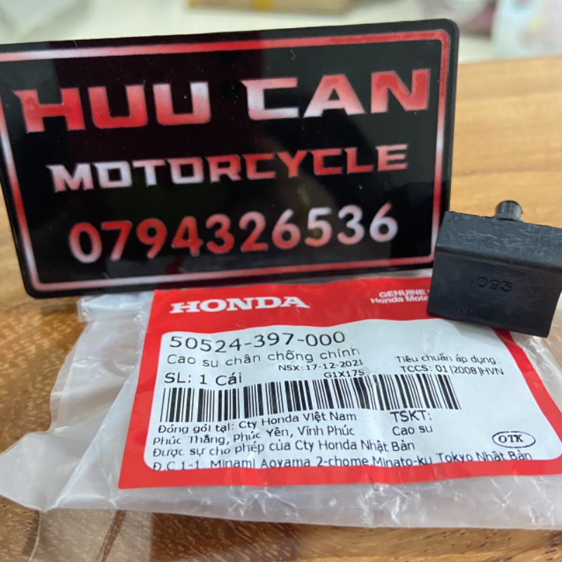 Cao su chân chống đứng honda dream/ future