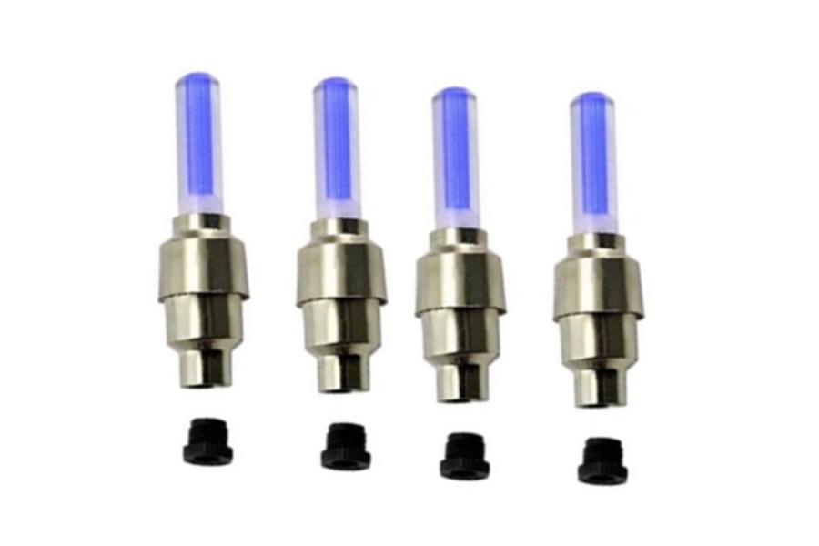 [HCM]Bộ 2 Đèn LED gắn van cho bánh xe máy ô tô