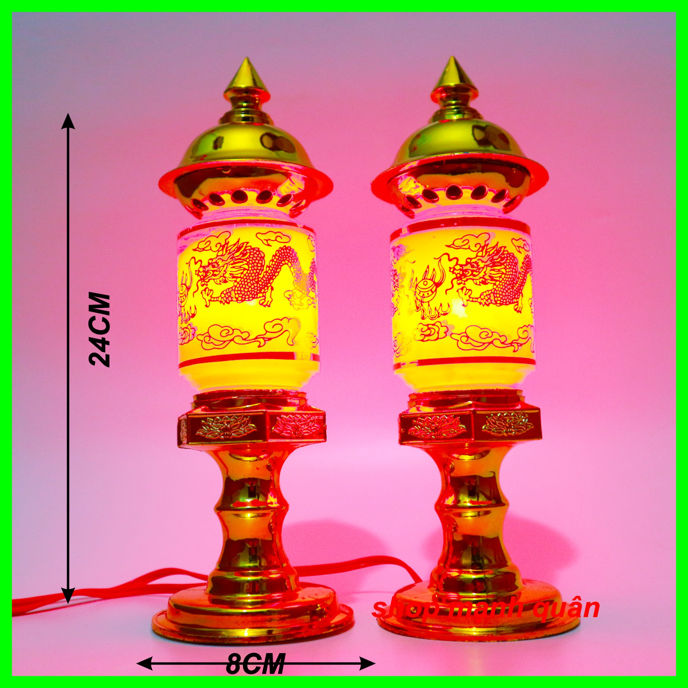 [HCM][ Hàng loại 1 ] Đèn Thờ Cúng Lục Giác - ( sử dụng Đèn Siêu Đẹp an toàn và Tiết Kiệm Điện ) - đèn thờ cúng điện