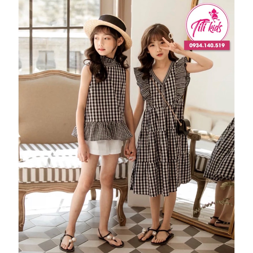 Váy Bé Gái Thu Đông Thời Trang Cao Cấp V085
