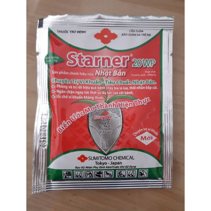 Thuốc Trừ Bệnh Vi Khuẩn STARNER 20WP Nhật Bản