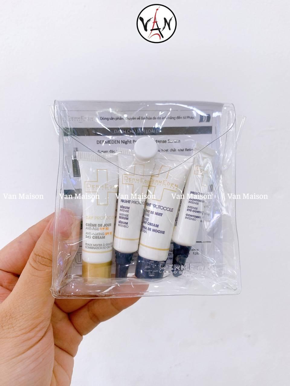 Bộ chăm sóc da chống lão hóa Dermeden dạng mini size