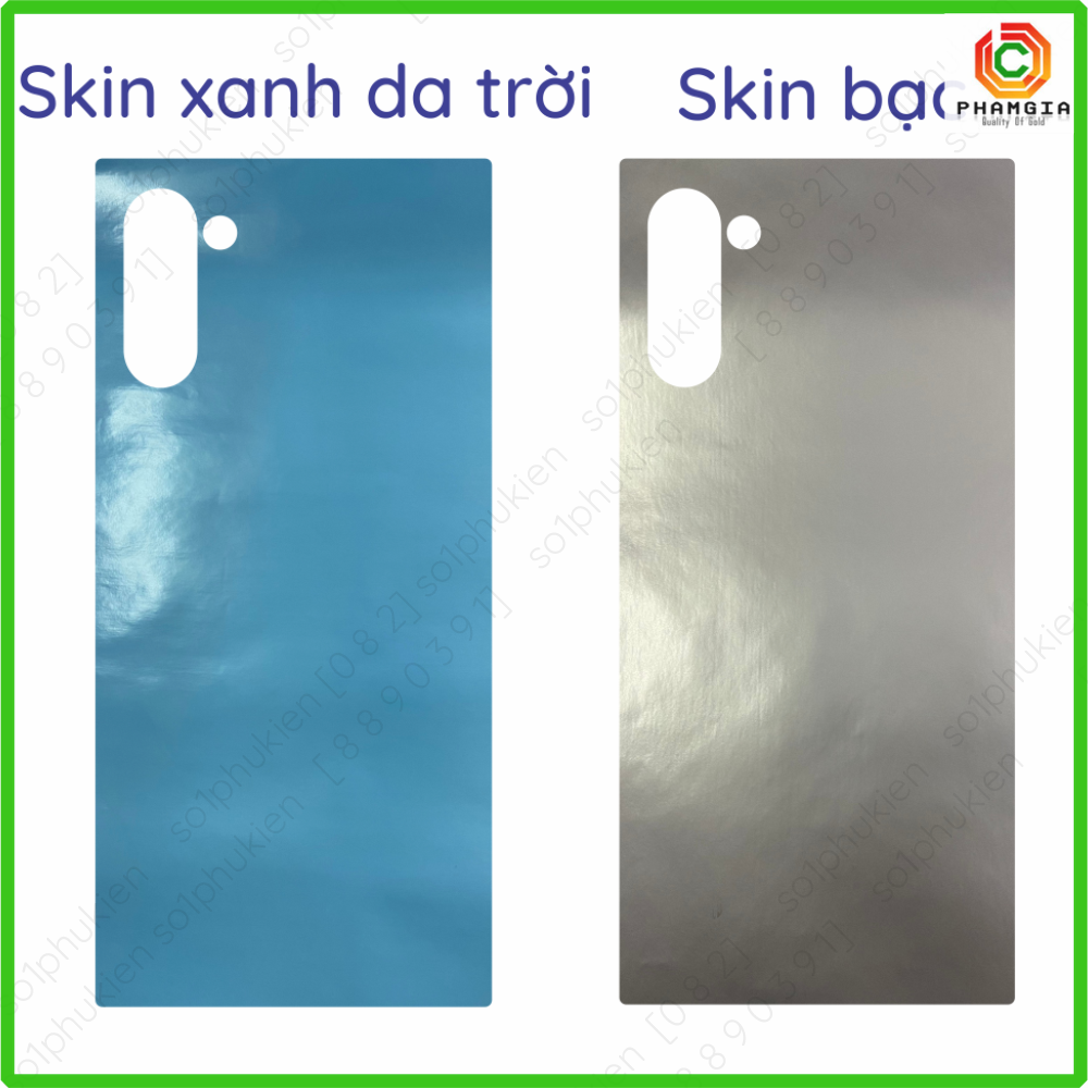Miếng dán mặt lưng skin carbon dành cho dòng máy Samsung Galaxy Note 10/ Note 10 Plus (Note 10+)