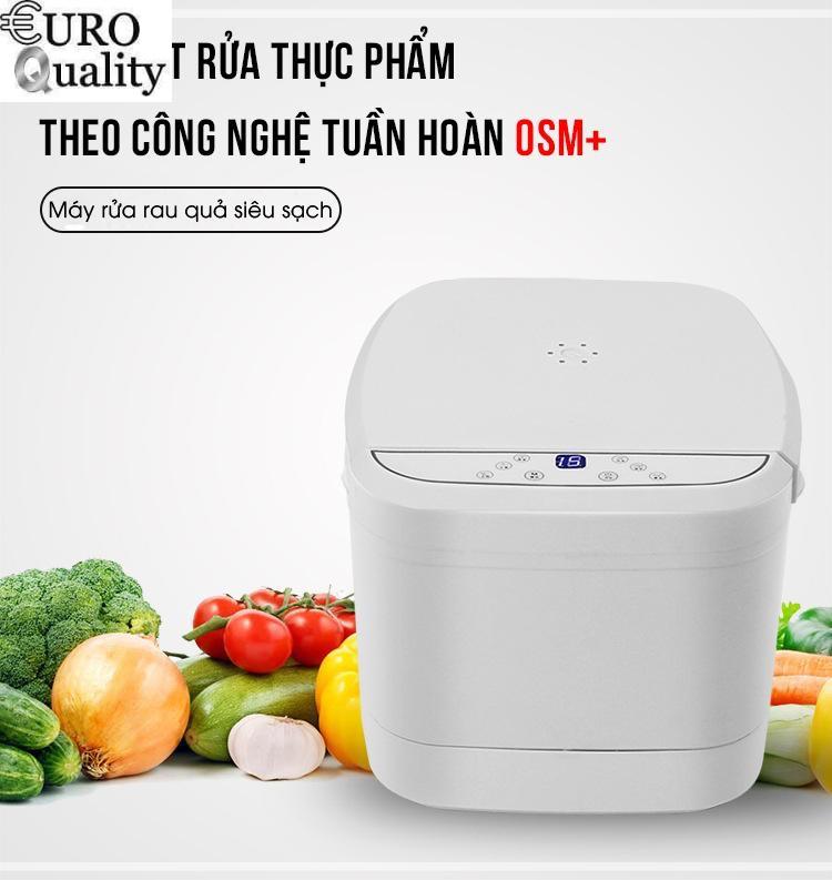 Euro Quality- Máy rửa rau củ diệt khuẩn gia dụng