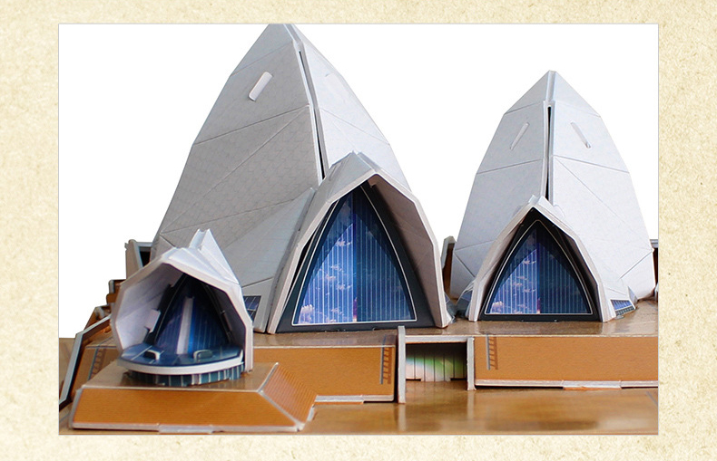 Mô hình giấy 3D CubicFun - Nhà hát Opera Sydney - Úc (C067h)