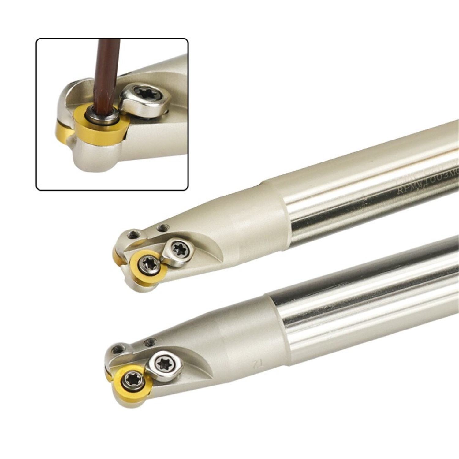 Cán dao phay lắp mảnh R4 (RPMT08T2)