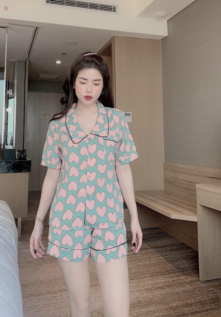 Đồ Pijama Cánh Dơi Siêu Hot Chất Lụa Mango
