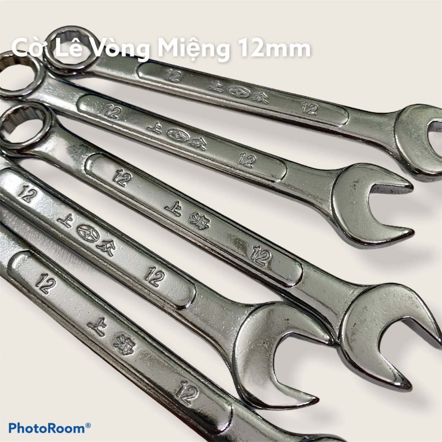 Cờ lê vòng miệng 12mm 2 đầu
