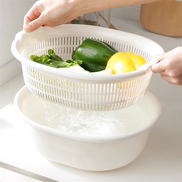 Rổ, chậu nhựa  5.3 L SANADA Nhật Bản