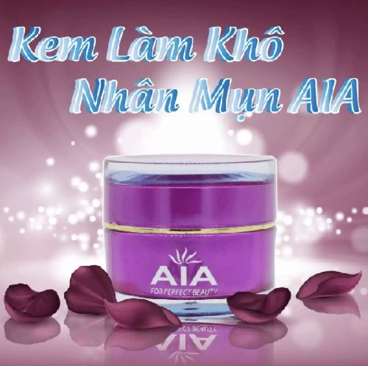 [HCM]Kem Mụn - Trắng Da - Xoá Thâm - Liền Sẹo AIA 12g