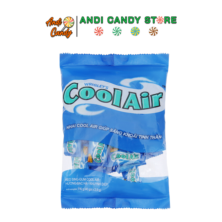 Kẹo Gum Coolair Hương Bạc Hà Khuynh Diệp GóI 145gr