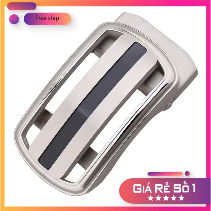 Mặt khóa thắt lưng cao cấp - đầu khóa dây nịt smdn017b – mặt khóa inox 316 nguyên khối bảo hành 12 tháng chính hãng