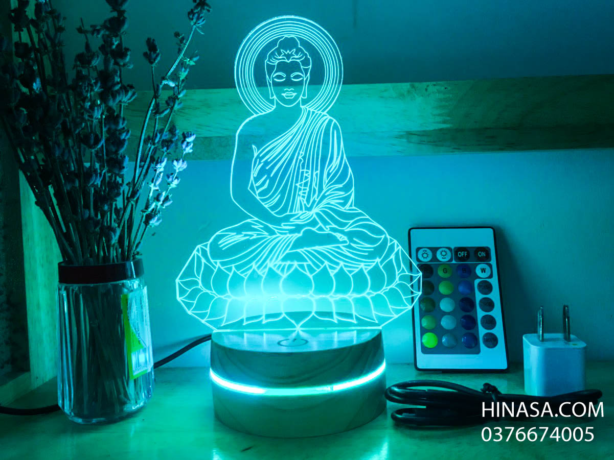 Phật Thích Ca 16 Màu cao 22cm