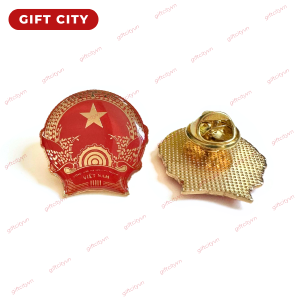 Huy hiệu cài áo hình quốc huy