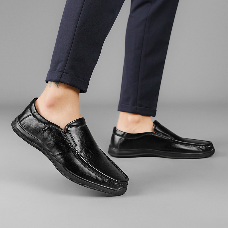 Giày Lười Da Nam Clarks_ - Cambro Step