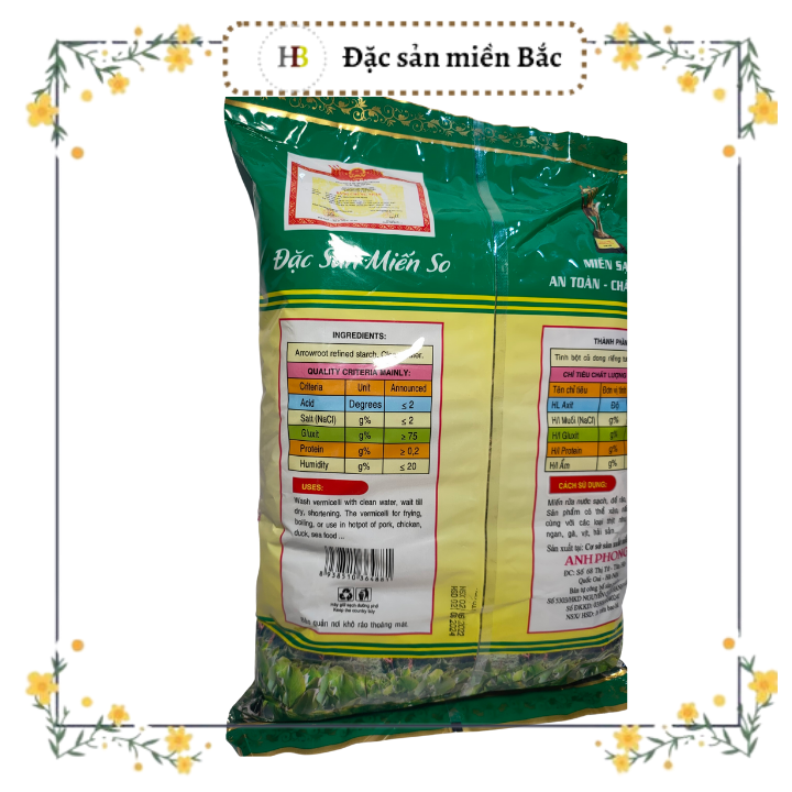 Miến dong Làng So - Miến Anh Phong - Gói 500gr