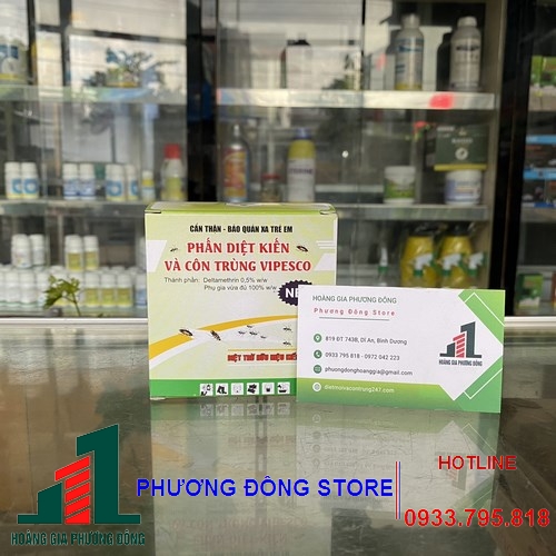 COMBO 10 hộp phấn diệt kiến gián (10 hộp x 2 viên)