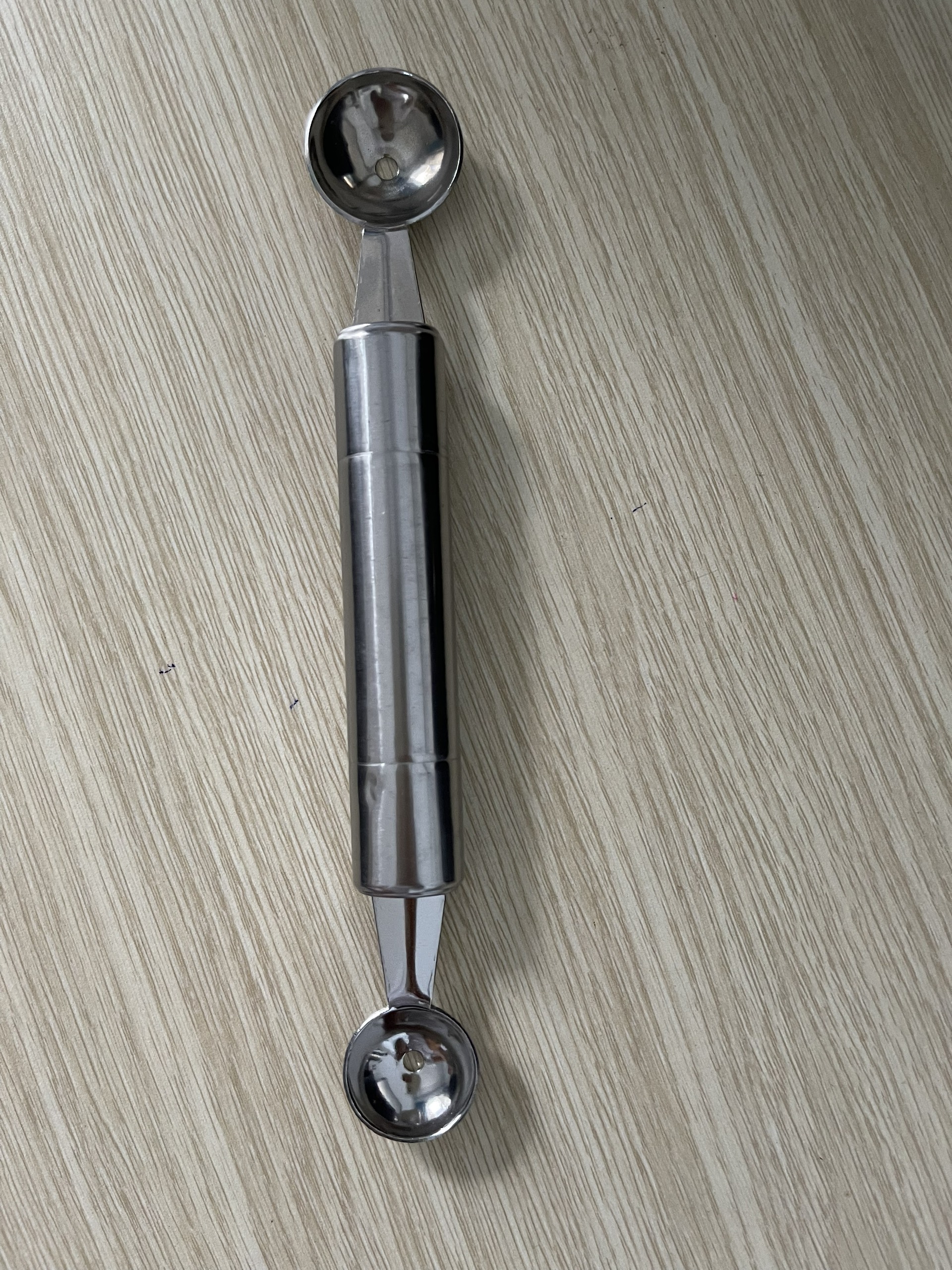 Muỗng 2 Đầu Inox Làm Bingsu Múc Kem Trái Cây Chuyên Dùng