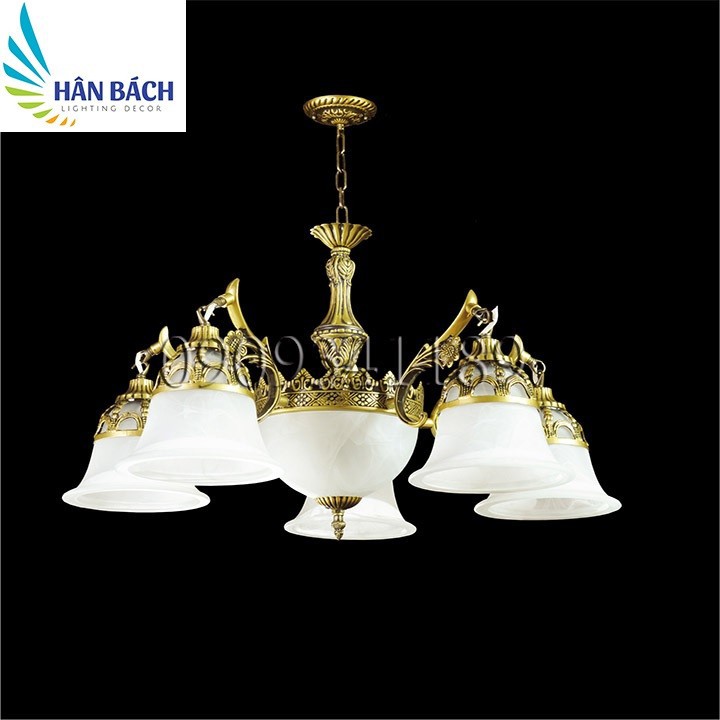 [hcm]đèn chùm cao cấp(shop tặng kèm bóng đèn led cao cấp)