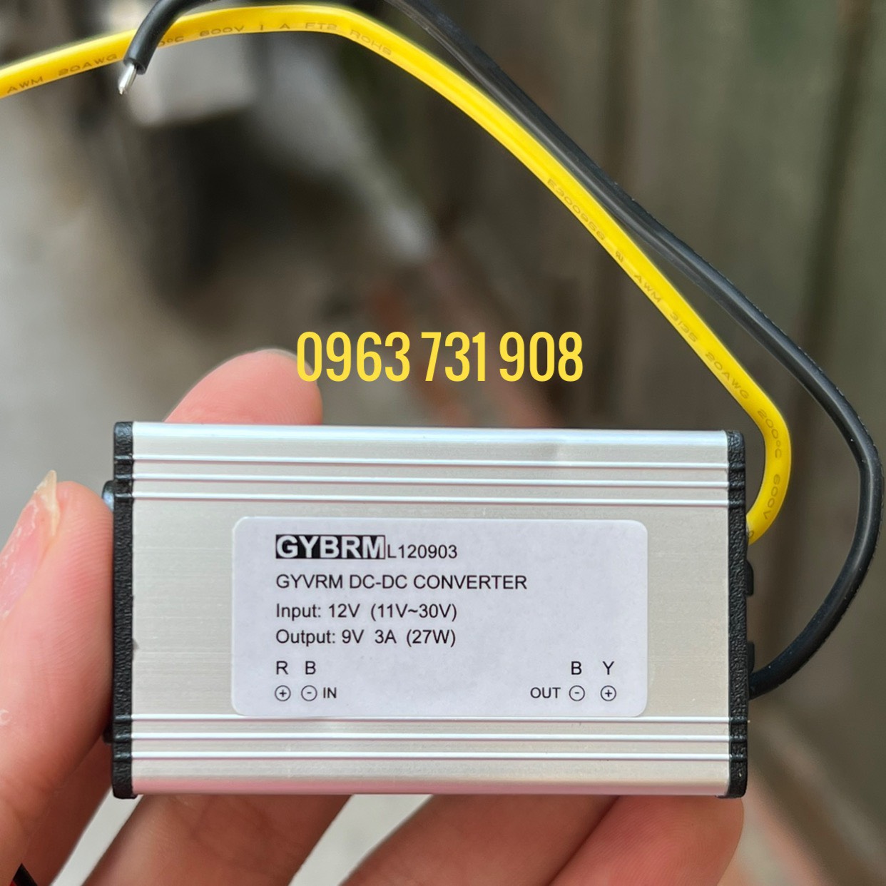 Bộ đổi điện dc 12v xuống dc 9v bảo hành 12 tháng