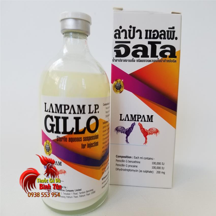 Thuố.c chữa bách bệnh, phục hồi sức khỏe, năng lượng cho gà đá gillo - lọ 100ml