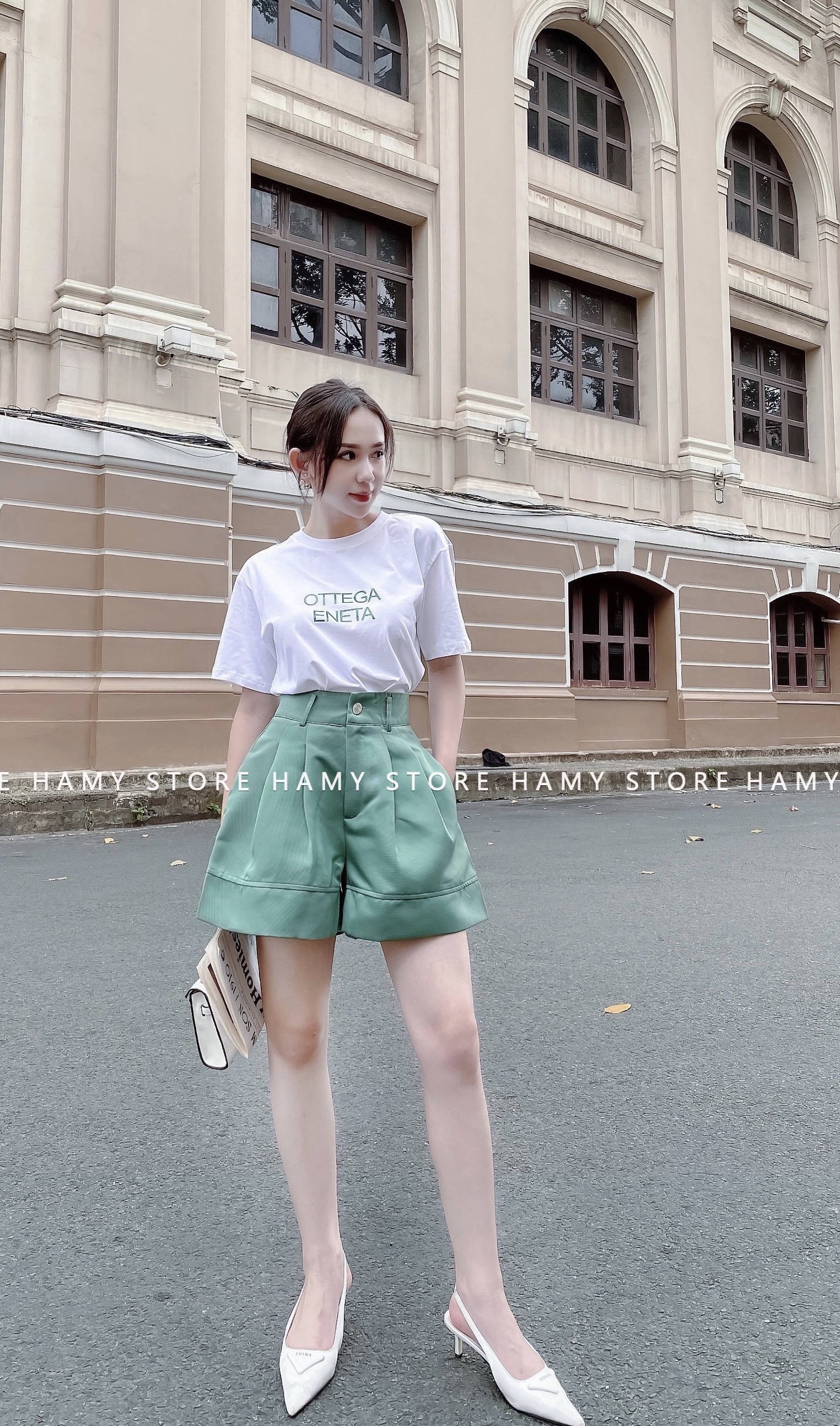 Set Quần Đùi Áo Thun nữ Ngắn Tay 4 màu Lựa Chọn