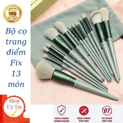 Bộ Cọ Trang Điểm Fix 13 Món Xịn Xò Hàng Cao Cấp