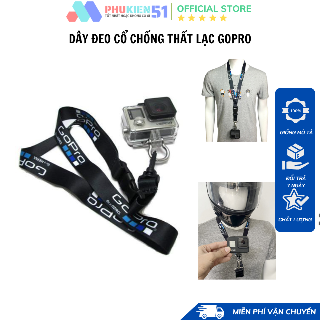GoPro camera mount ring, put the phone on your neck, aerationcam