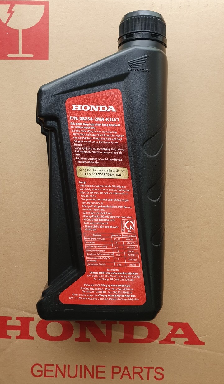 [HCM]DẦU MÁY CAO CẤP XE CÔN TAY  HONDA  1.2L