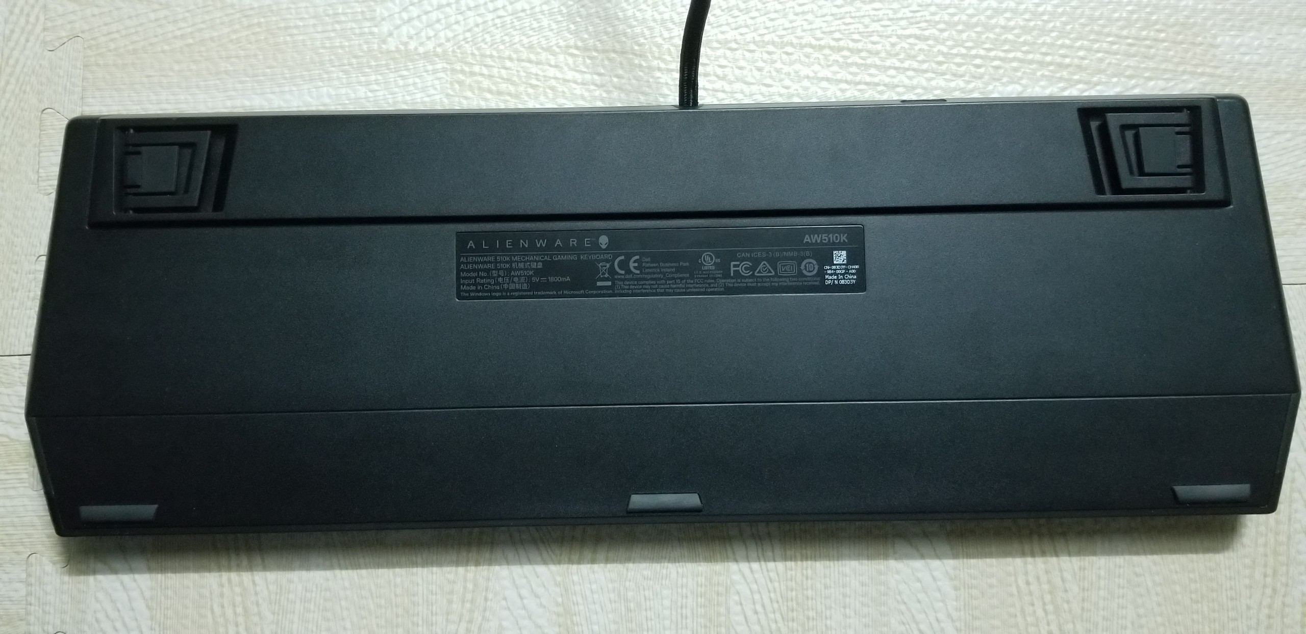 Bàn phím Alienware AW510K CHERRY MX Low Profile Red Switch Gaming
