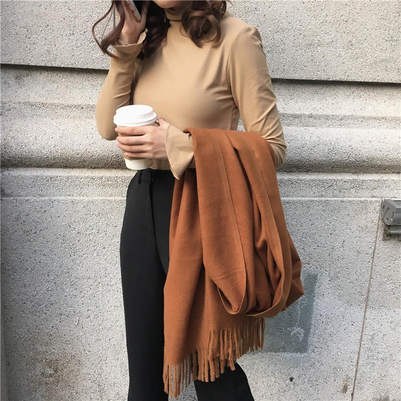 Khăn Len Dài Quàng Cổ Cashmere