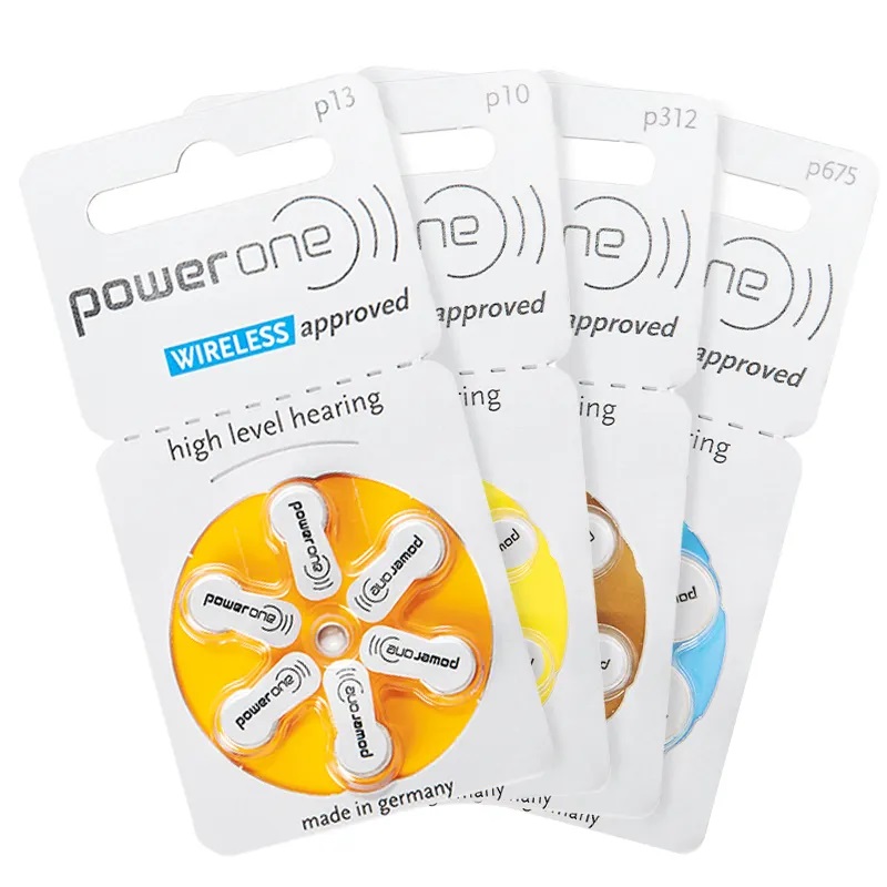 Pin máy trợ thính Powerone 13 zin Đức