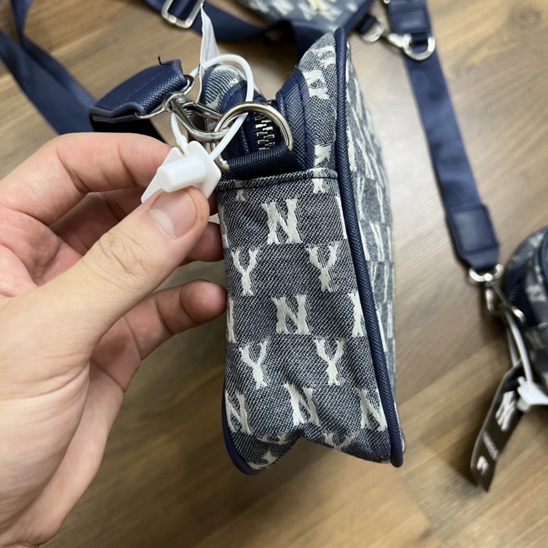 Túi Đeo Chéo MLB Xanh Than Hàng Rẻ