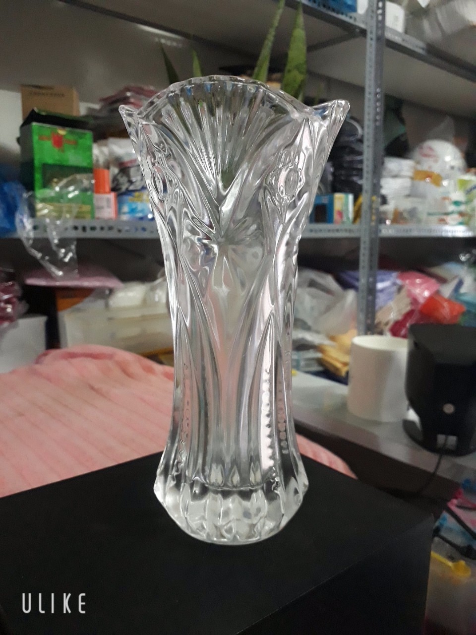 Bình bông lọ hoa thủy tinh cao 20CM #dày dặn