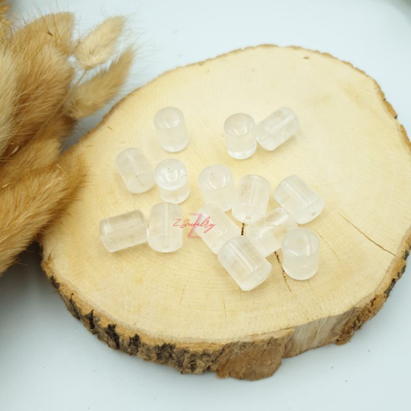 1 Hạt Lu Thống Đá Trắng Thiên Nhiên