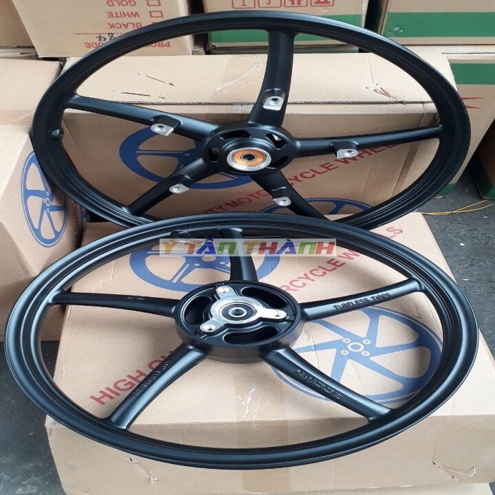 Mâm 5 Cây Dùng Cho Xe Raider Fi Màu Đen