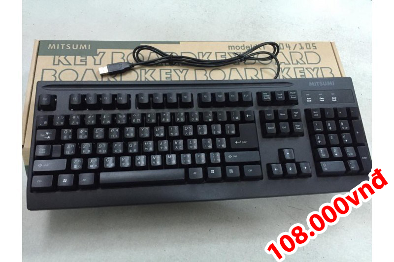 Keyboard Mitsumi (Cổng USB)