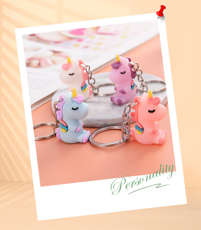 Móc Khoá Kì Lân Unicorn Siêu Dễ Thương