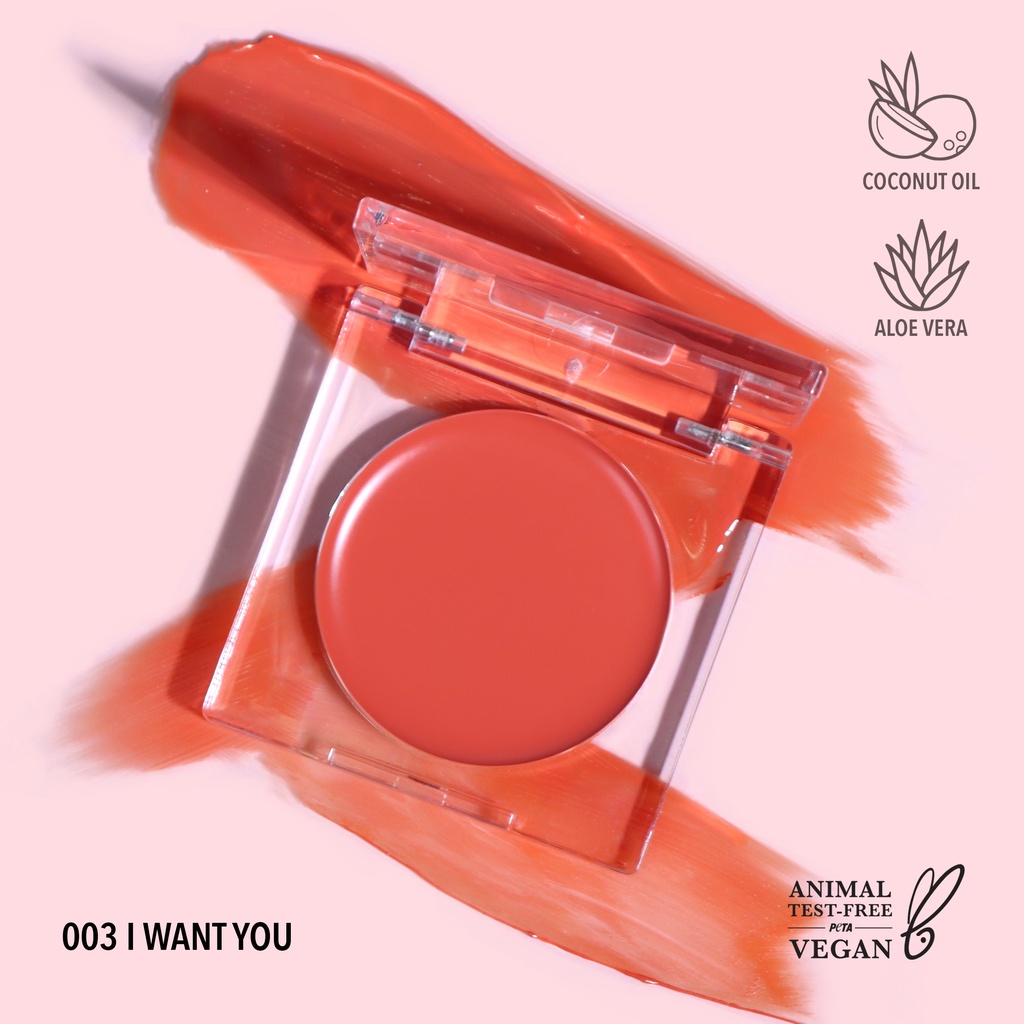 Má hồng dạng kem Moira Loveheat Cream Blush